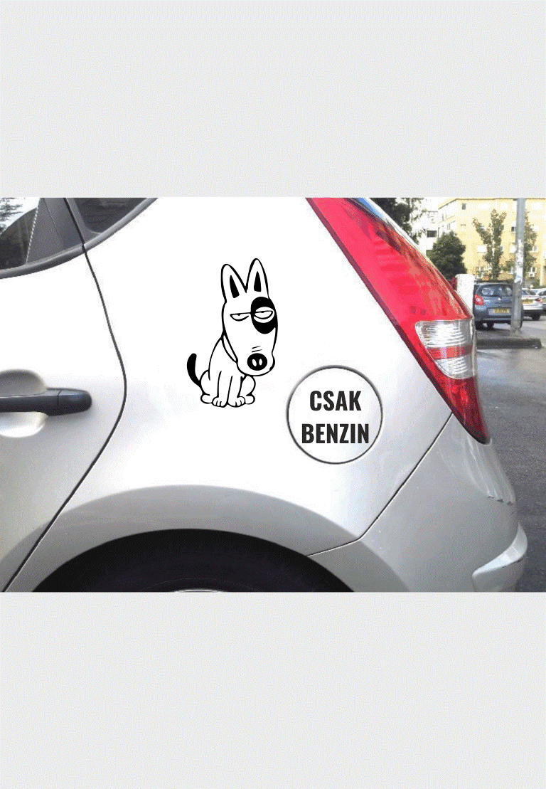 Autómatrica vicces kutya tanksapkára